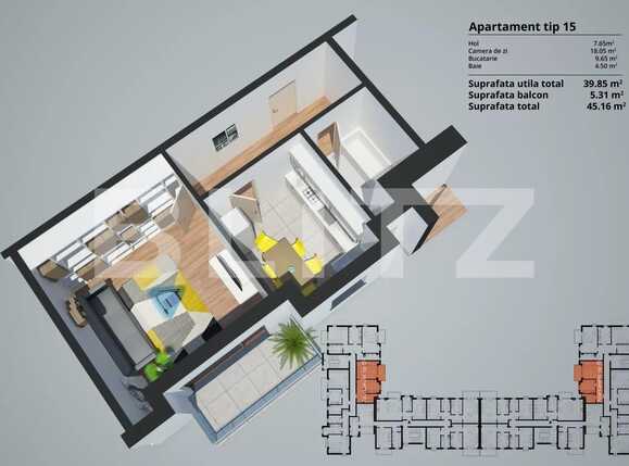 Garsonieră de vânzare Sagului - 67359AV | BLITZ Timișoara | Poza4