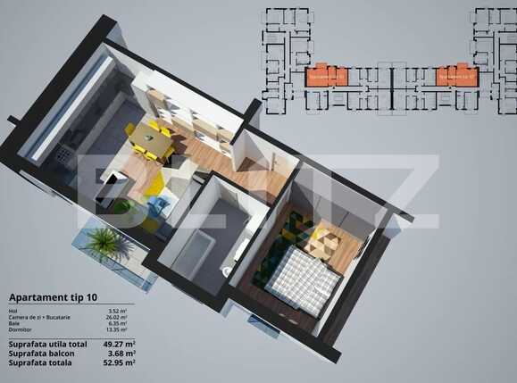 Apartament de vânzare 2 camere Sagului - 67362AV | BLITZ Timișoara | Poza4