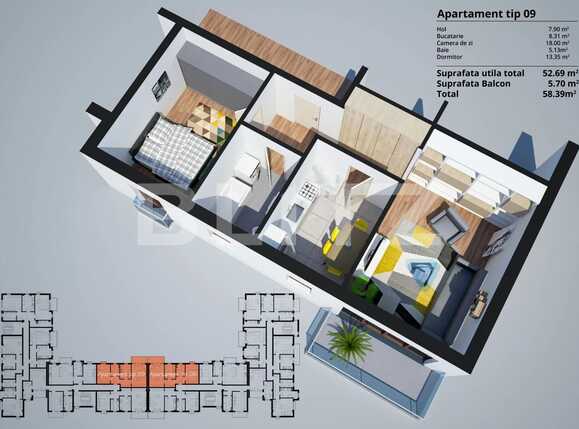 Apartament de vânzare 2 camere Sagului - 67363AV | BLITZ Timișoara | Poza4