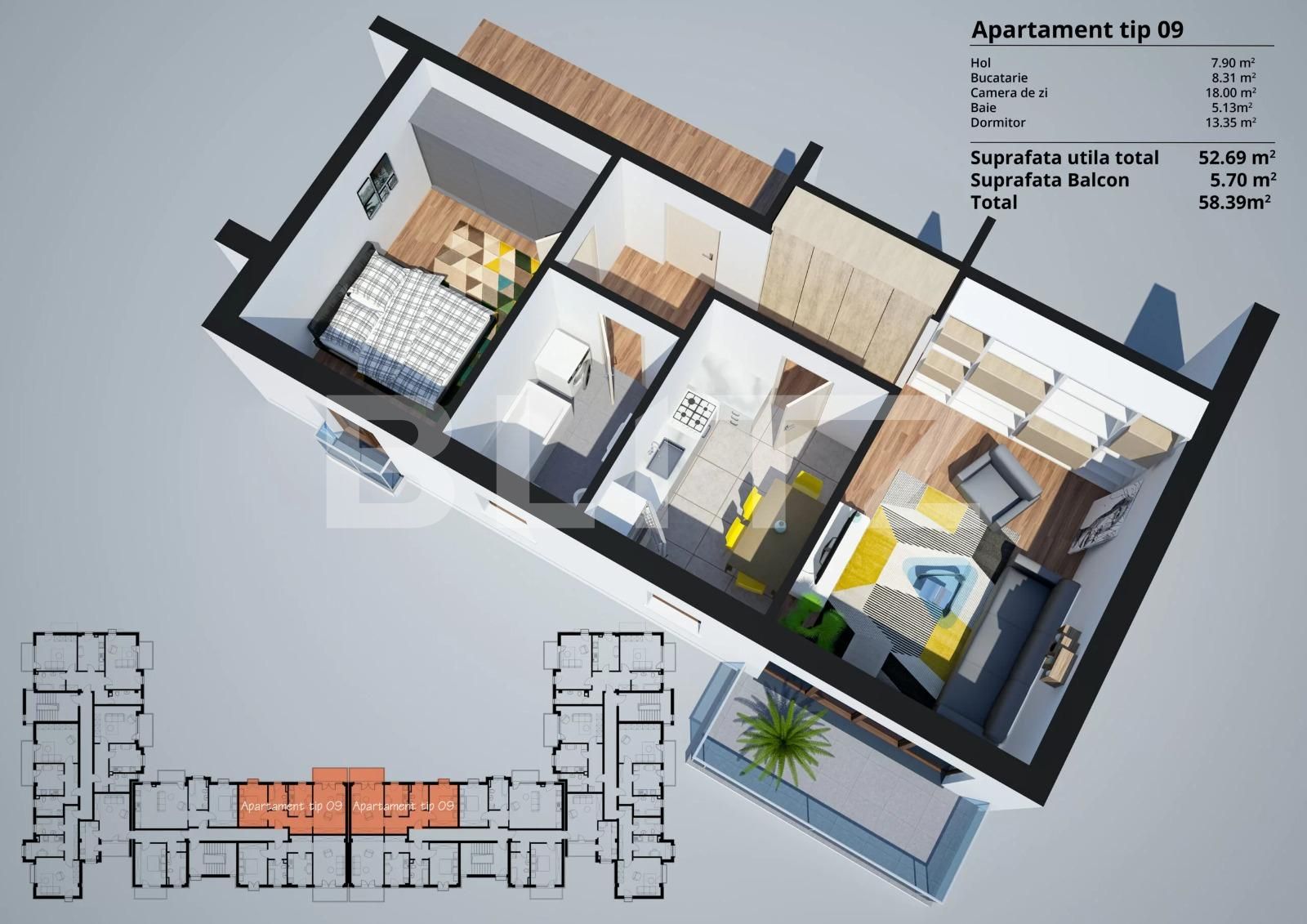 Apartament de vânzare 2 camere Sagului - 67363AV | BLITZ Timișoara | Poza4