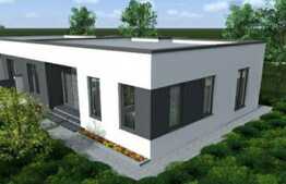 Casă duplex 1/2, 100 mp utili, 200 mp teren