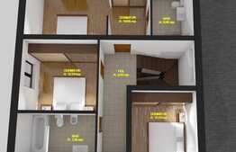 1/2 Duplex de lux la cheie, 157 mp, teren 350 mp în Dumbrăviţa