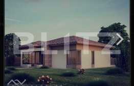 Casă cochetă în construcţie, suprafaţă 105 mp, teren 600 mp, în Moşniţa Nouă