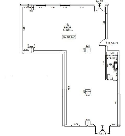 Spațiu comercial de închiriat Take Ionescu - 70005SIC | BLITZ Timișoara | Poza2