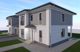 Casa tip duplex, spatios, 157 mp utili, 320 mp teren, Dumbravita