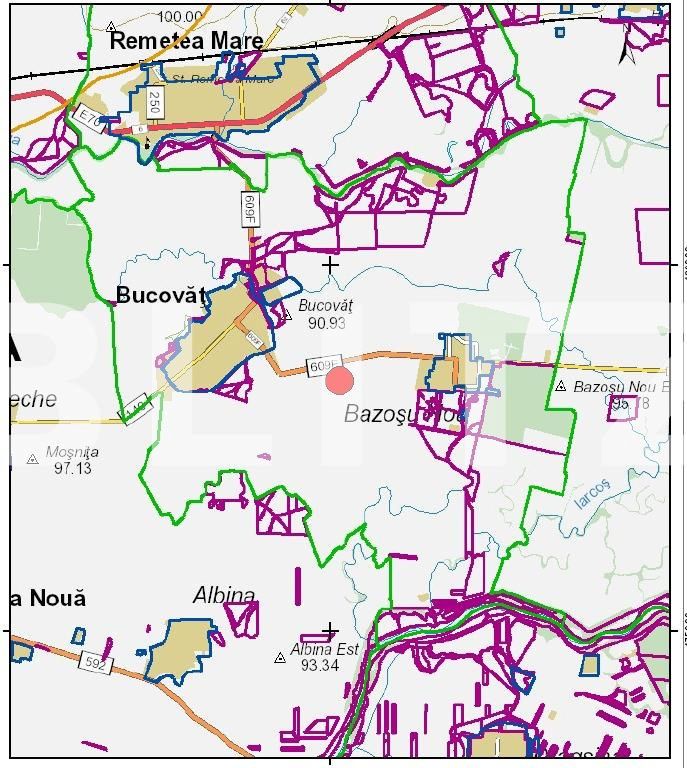 Teren intravilan, 824 mp, Bucovat