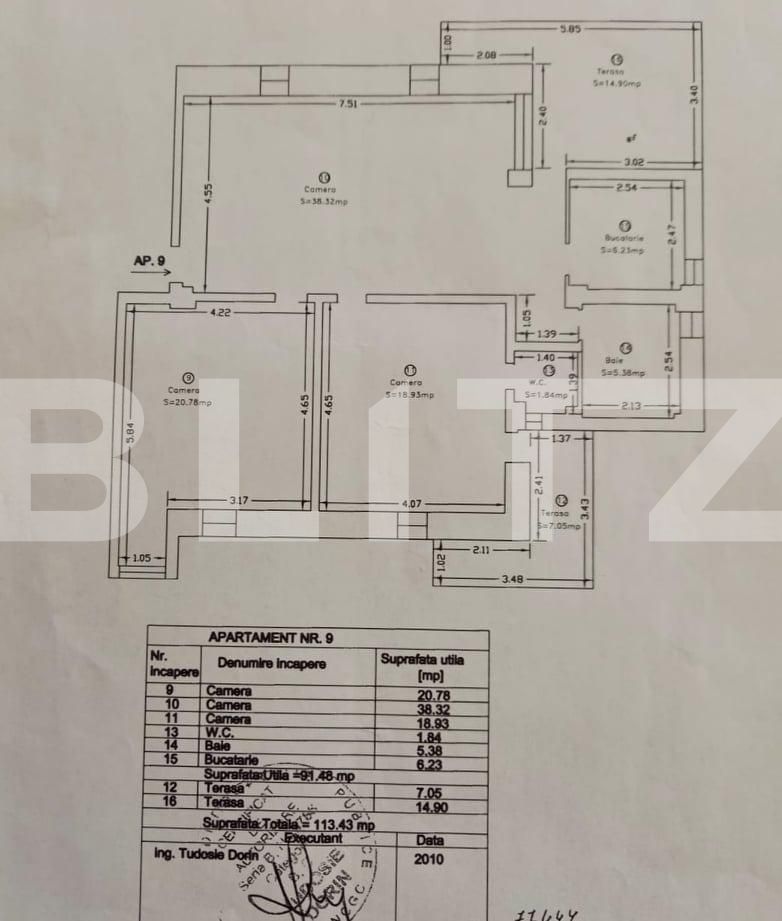 Apartament de vânzare 3 camere Aradului - 71740AV | BLITZ Timișoara | Poza10
