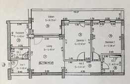 Apartament ansamblu rezidential, 3 camere, terasa, 2 locuri de parcare, Calea Aradului