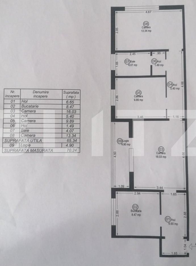 Apartament de vânzare 3 camere Gheorghe Lazar - 72715AV | BLITZ Timișoara | Poza9