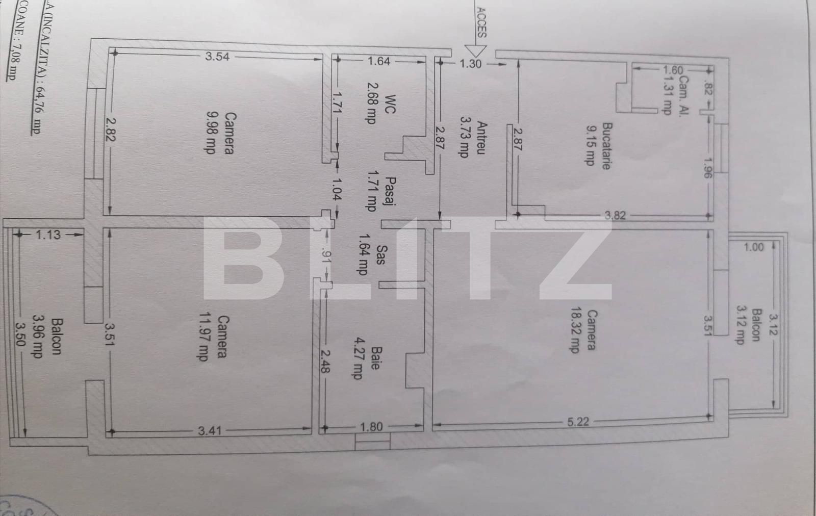 Apartament de vânzare 3 camere Lipovei - 73159AV | BLITZ Timișoara | Poza5