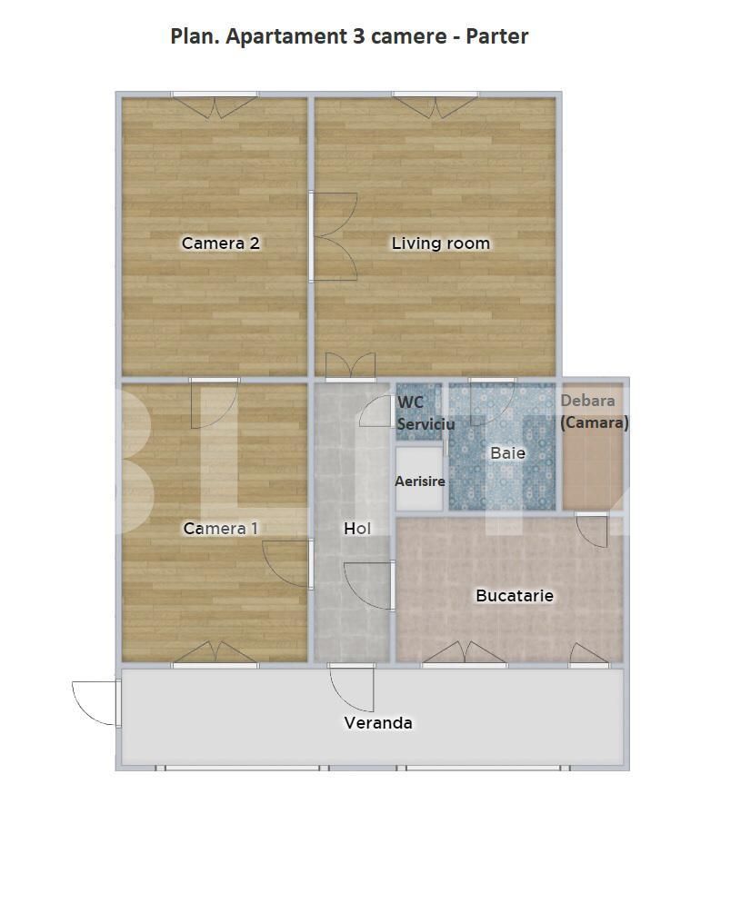 Apartament de 3 camere, 70 mp, Iosefin!