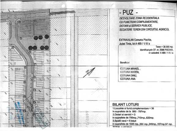 Teren de vânzare  - 74888TV | BLITZ Timișoara | Poza9