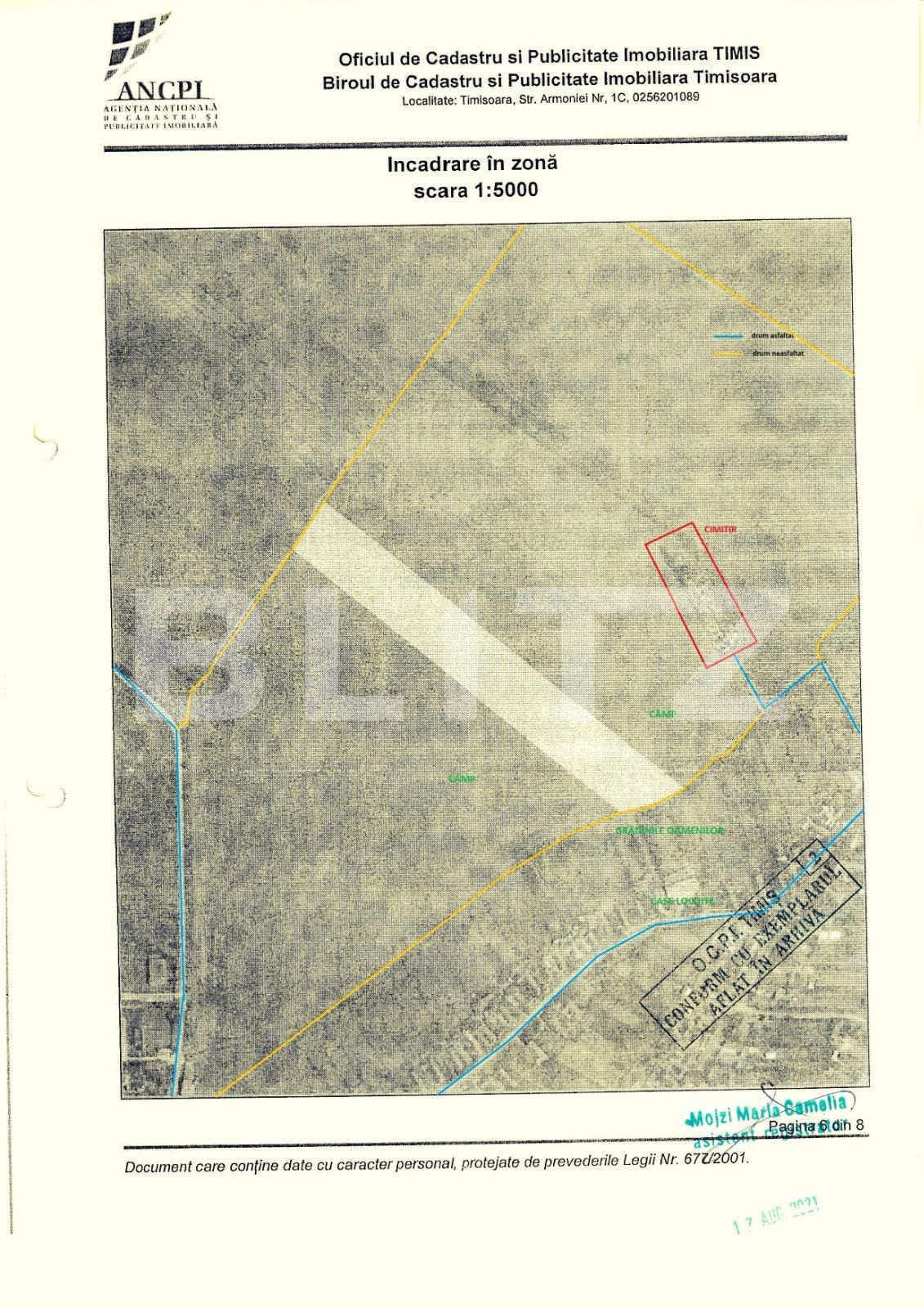 Teren de vânzare  - 74888TV | BLITZ Timișoara | Poza7