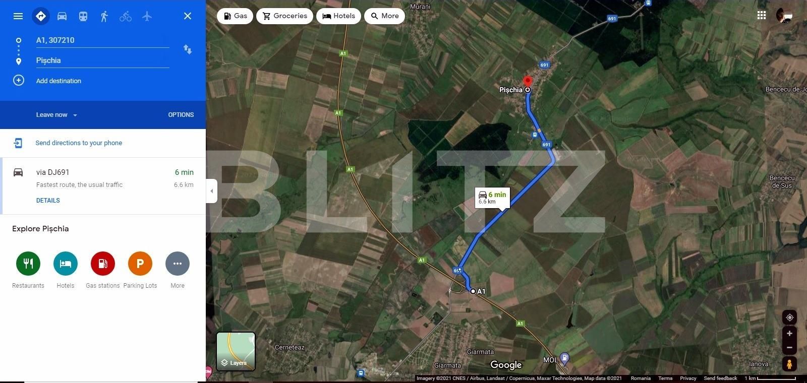 Teren de vânzare  - 74888TV | BLITZ Timișoara | Poza2