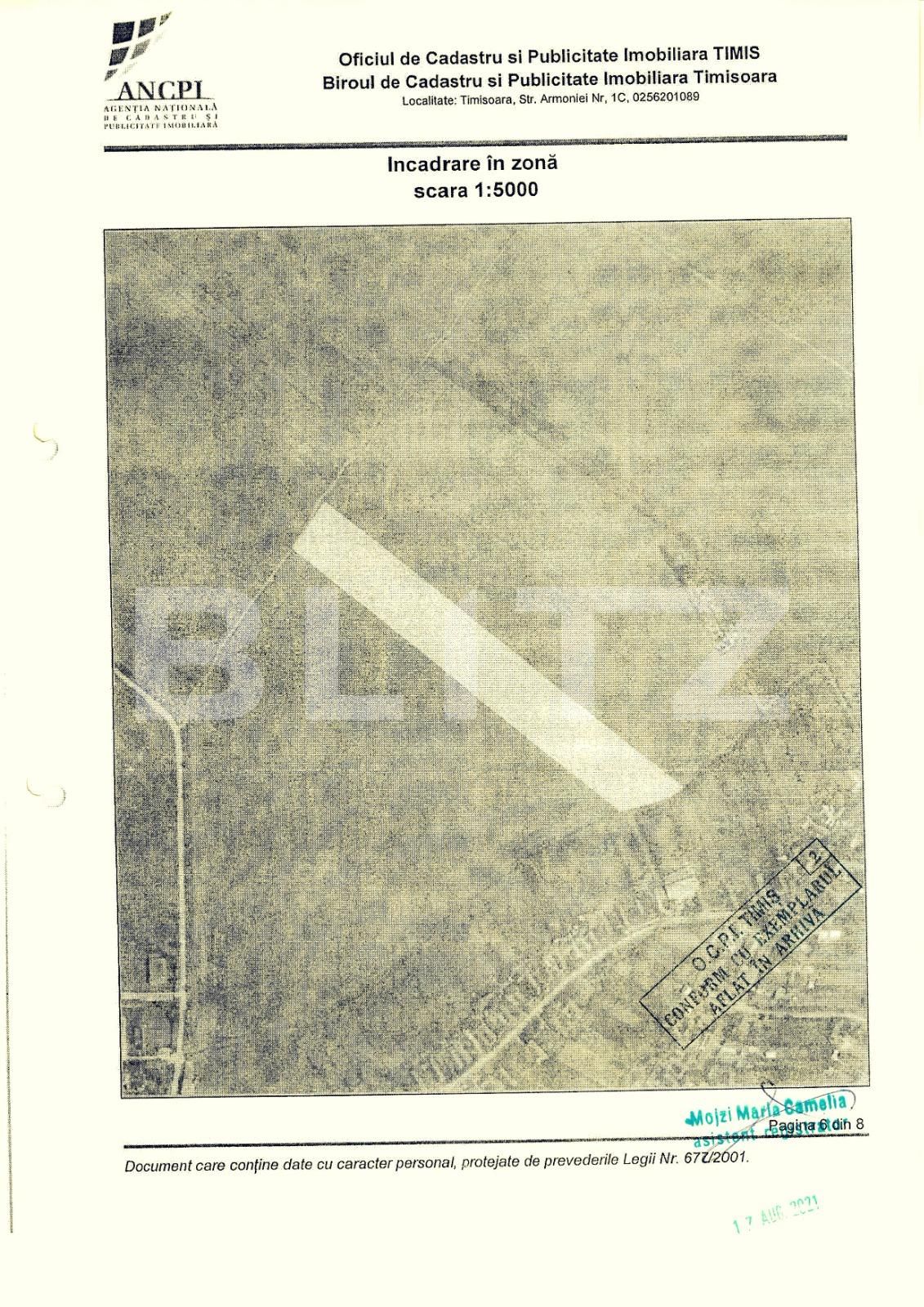 Teren de vânzare  - 74888TV | BLITZ Timișoara | Poza8