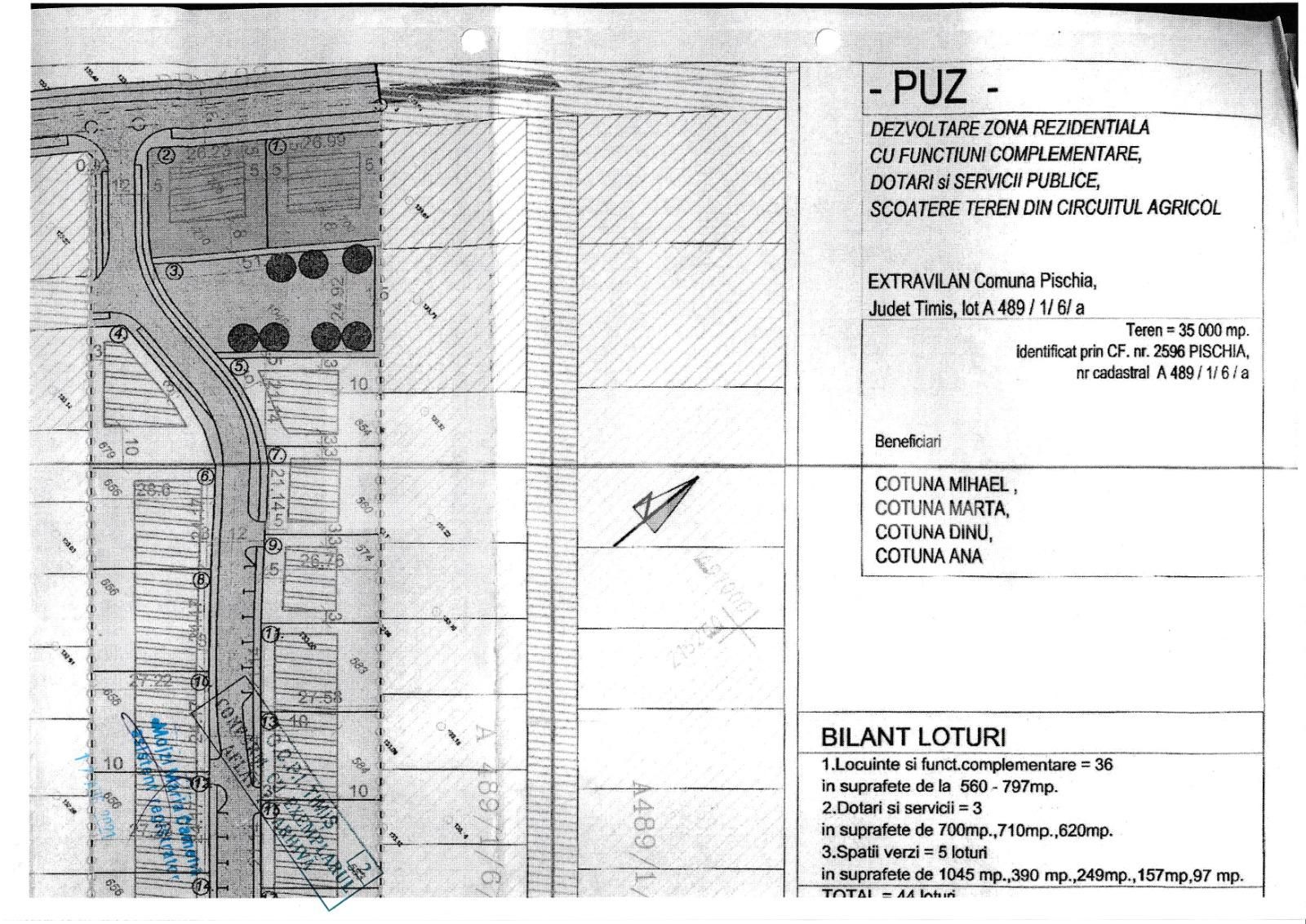 Teren de vânzare  - 74888TV | BLITZ Timișoara | Poza9