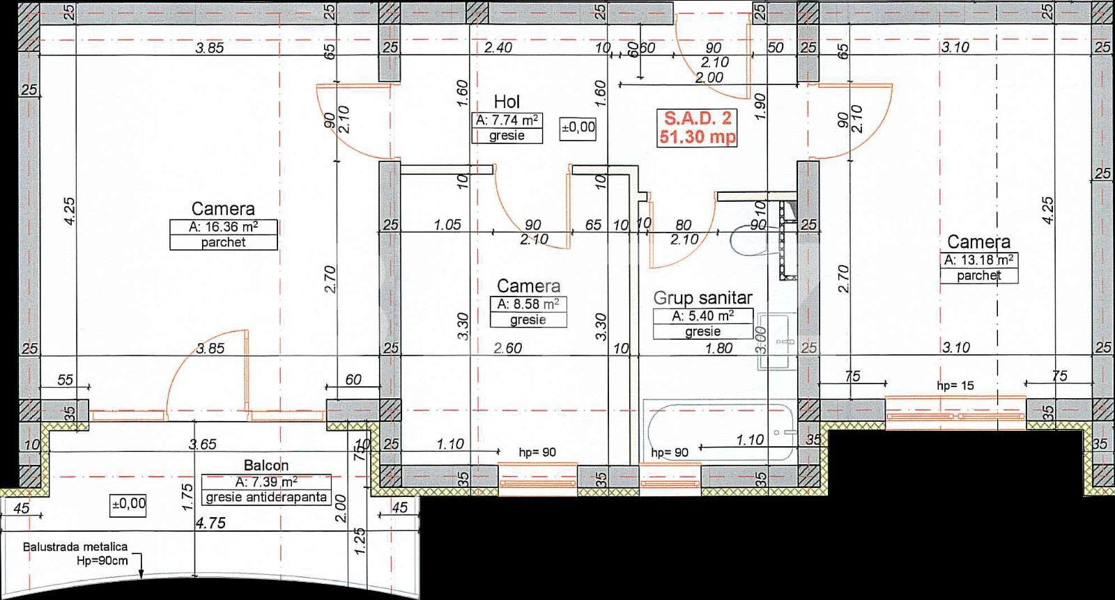 Apartament de vânzare 2 camere Giroc - 75324AV | BLITZ Timișoara | Poza1