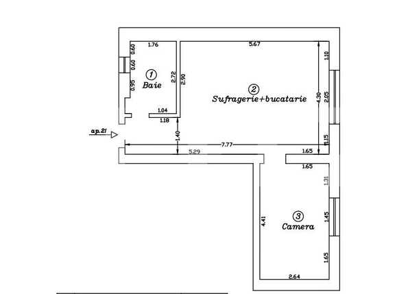 Apartament de vânzare 2 camere Telegrafului - 75471AV | BLITZ Timișoara | Poza3