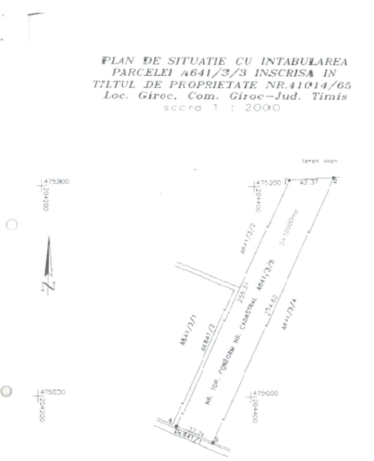 Teren de vânzare Chisoda - 75671TV | BLITZ Timișoara | Poza2