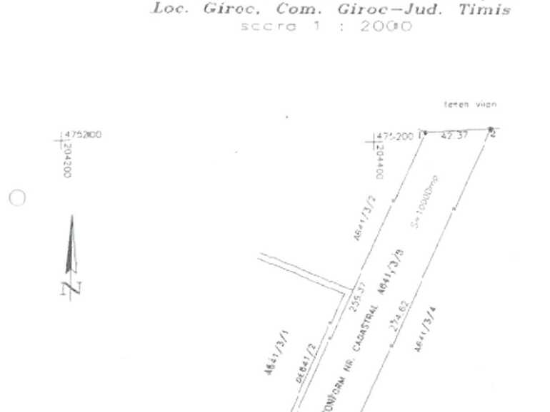 Teren de vânzare Chisoda - 75671TV | BLITZ Timișoara | Poza1