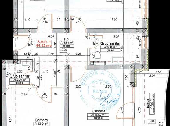 Apartament de vânzare 3 camere Giroc - 75691AV | BLITZ Timișoara | Poza1