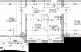 Apartament 2 camere, 51 mp, Zona Eso-Giroc