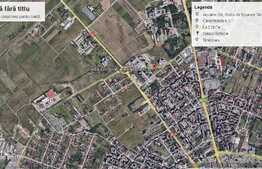 Teren cu suprafață de 12402 mp în zona Torontalului