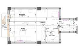 Apartament 1 camera, imobil nou, 45 mp, balcon ,Girocului Eso