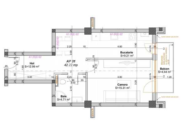 Garsonieră de vânzare Giroc - 77118AV | BLITZ Timișoara | Poza2