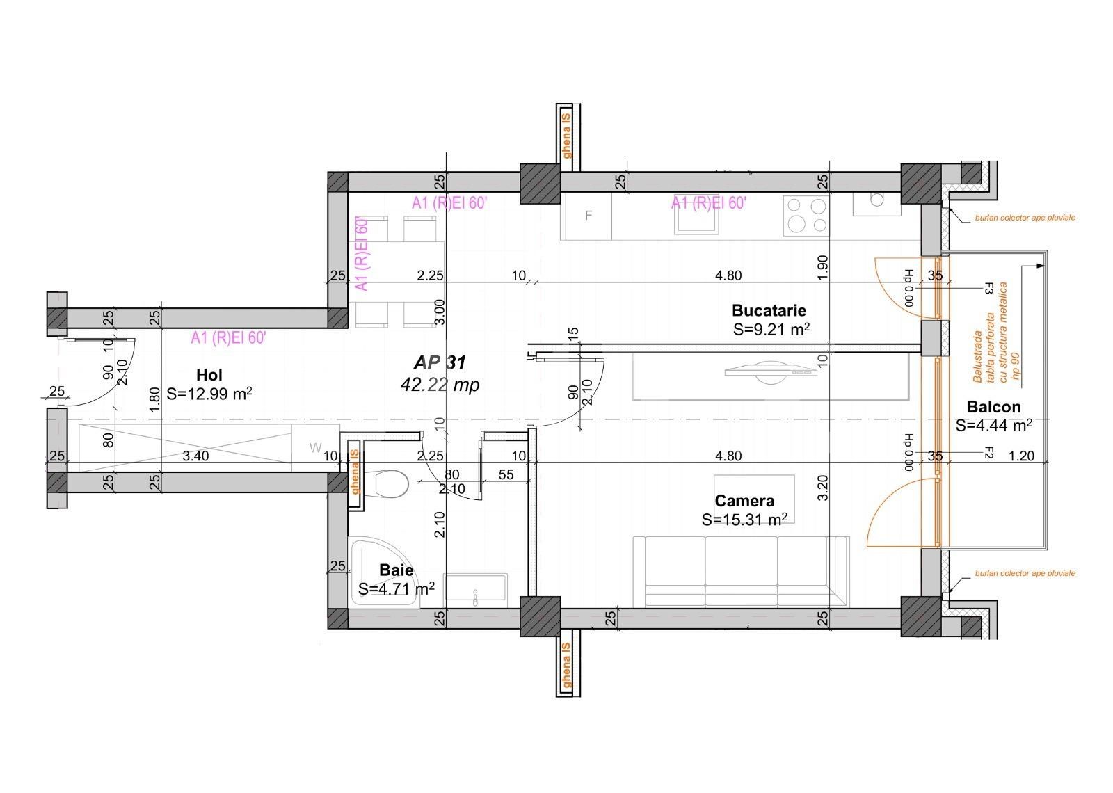 Garsonieră de vânzare Giroc - 77118AV | BLITZ Timișoara | Poza2