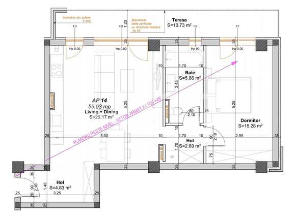 Apartament de vânzare 2 camere Giroc - 77297AV | BLITZ Timișoara | Poza2