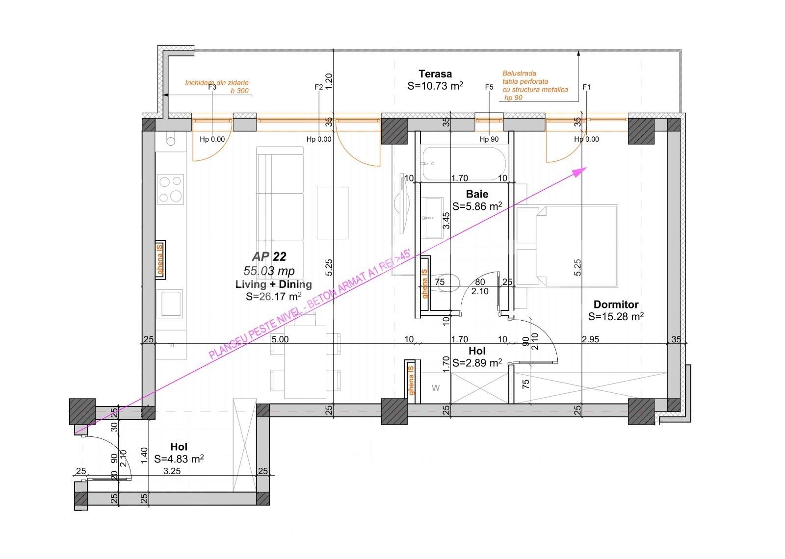 Apartament de vânzare 2 camere Giroc - 77298AV | BLITZ Timișoara | Poza2