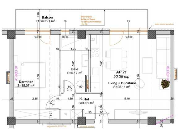 Apartament de vânzare 2 camere Giroc - 77305AV | BLITZ Timișoara | Poza2