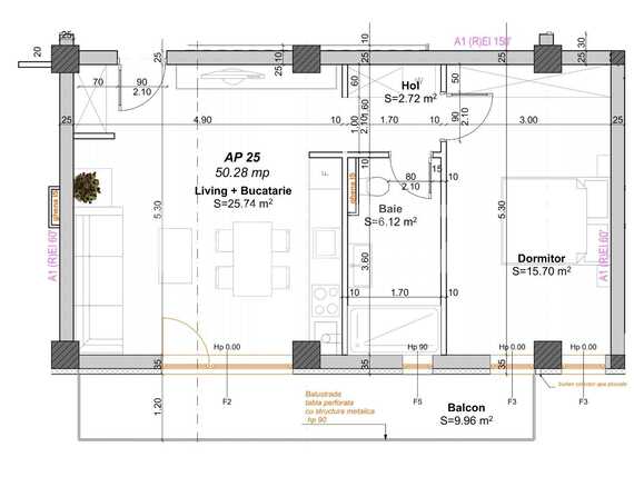 Apartament de vânzare 2 camere Giroc - 77306AV | BLITZ Timișoara | Poza2