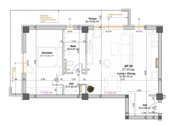 Apartament de vânzare 2 camere Giroc - 77307AV | BLITZ Timișoara | Poza1