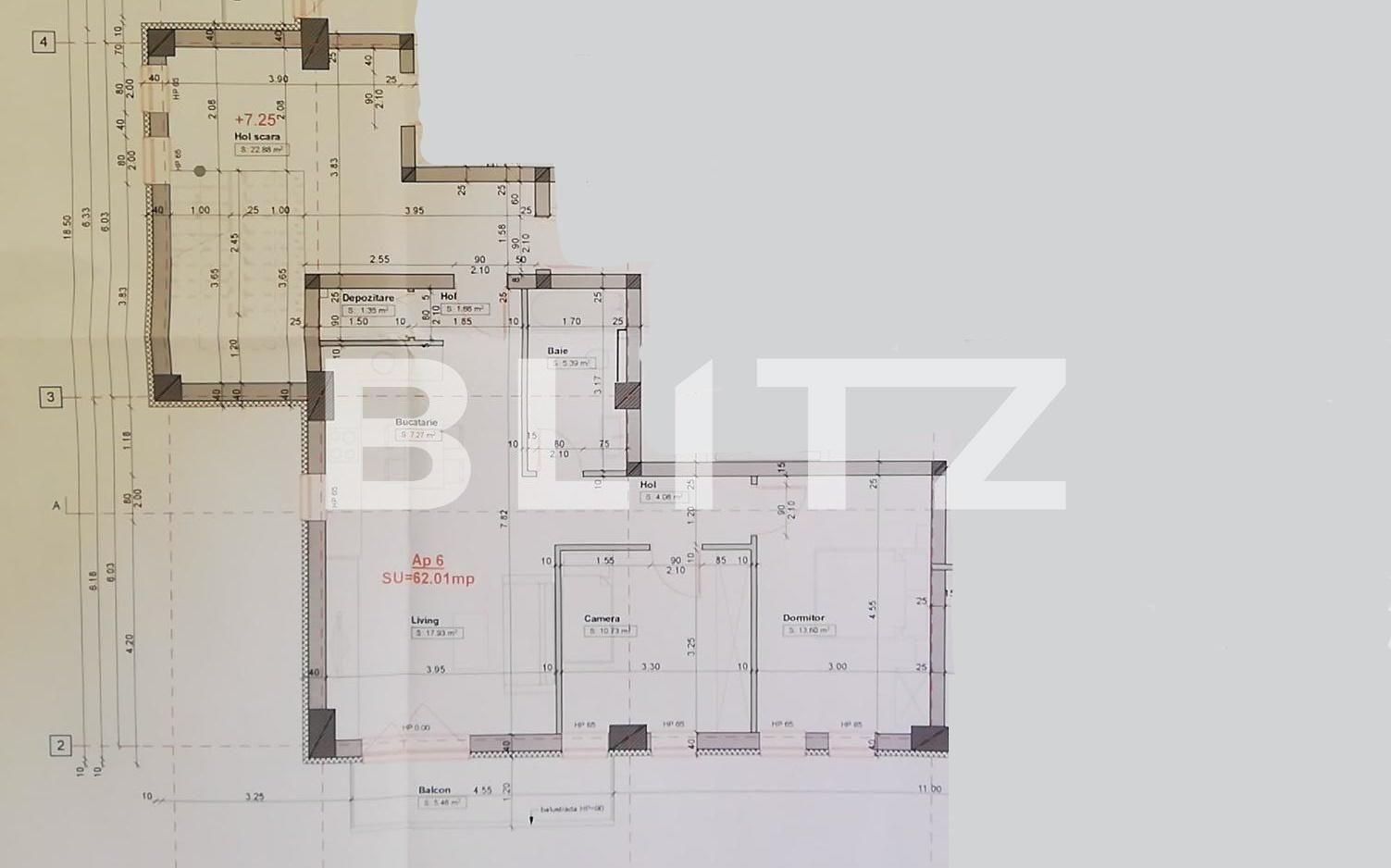 Apartament de vânzare 3 camere Calea Urseni - 77482AV | BLITZ Timișoara | Poza1