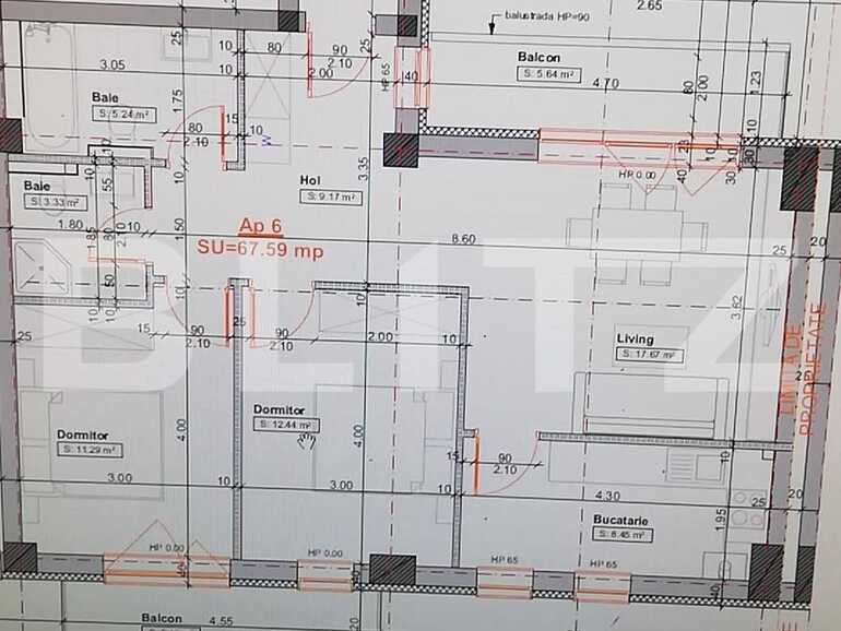 Apartament de vânzare 3 camere Calea Urseni - 77483AV | BLITZ Timișoara | Poza1