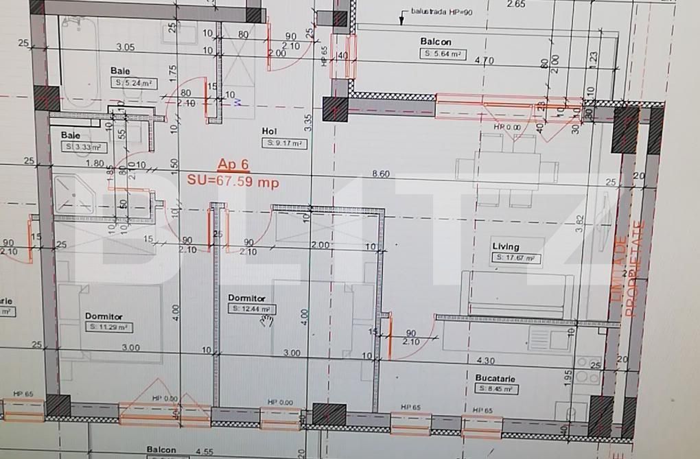 Apartament de vânzare 3 camere Calea Urseni - 77483AV | BLITZ Timișoara | Poza1