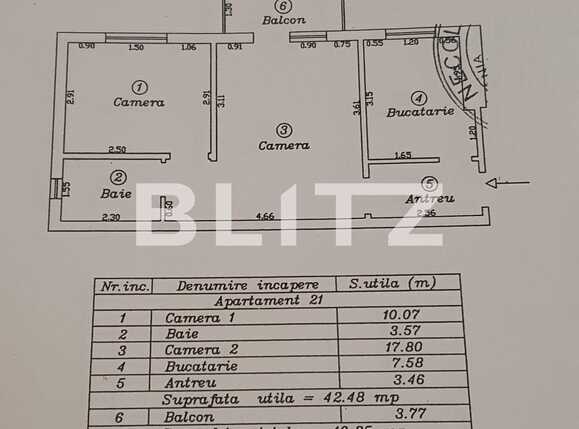 Apartament de vânzare 2 camere Spitalul Judetean - 77887AV | BLITZ Timișoara | Poza8