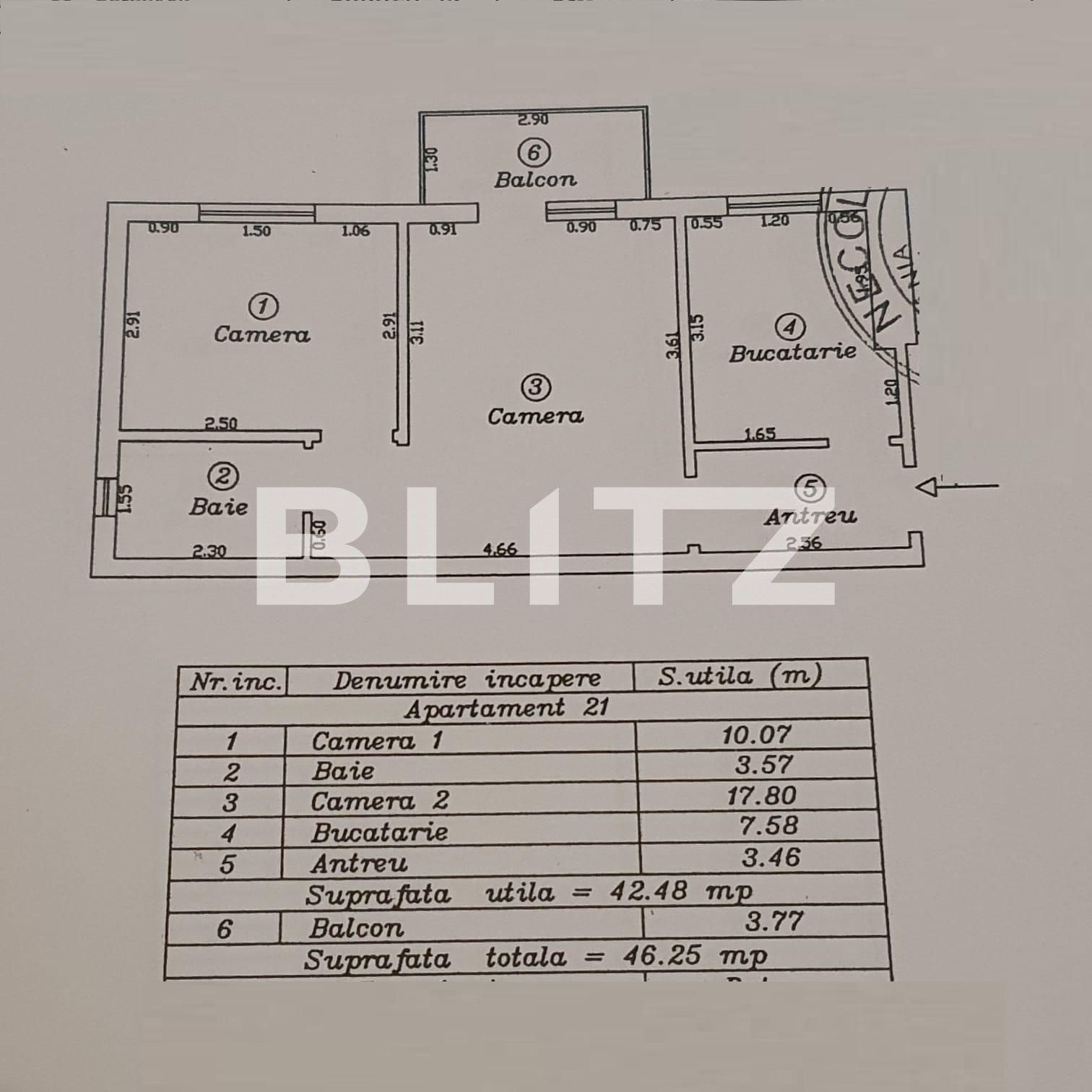 Apartament de vânzare 2 camere Spitalul Judetean - 77887AV | BLITZ Timișoara | Poza8