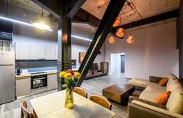 Apartament PREMIUM, design industrial, mobilat, terasa, zona Cetatii