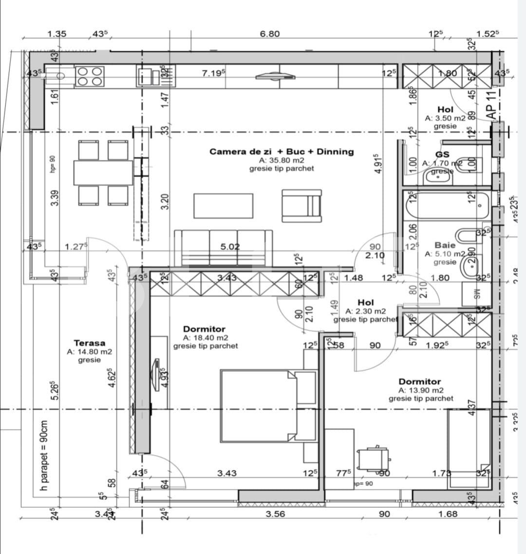 Apartament de vânzare 3 camere Cetatii - 78428AV | BLITZ Timișoara | Poza1