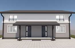 Duplex de vanzare, 78 mp utili, 305 mp teren, Mosnita Noua