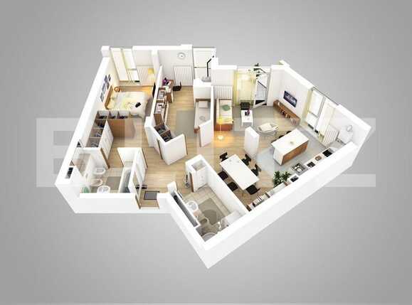 Apartament de închiriat 3 camere Central - 79673AI | BLITZ Timișoara | Poza7