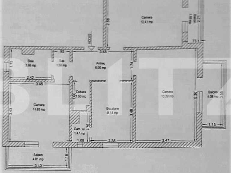 Apartament de vânzare 3 camere Steaua - 80688AV | BLITZ Timișoara | Poza1