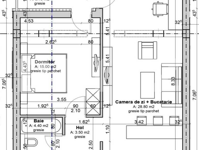 Apartament de vânzare 2 camere Cetatii - 80711AV | BLITZ Timișoara | Poza1