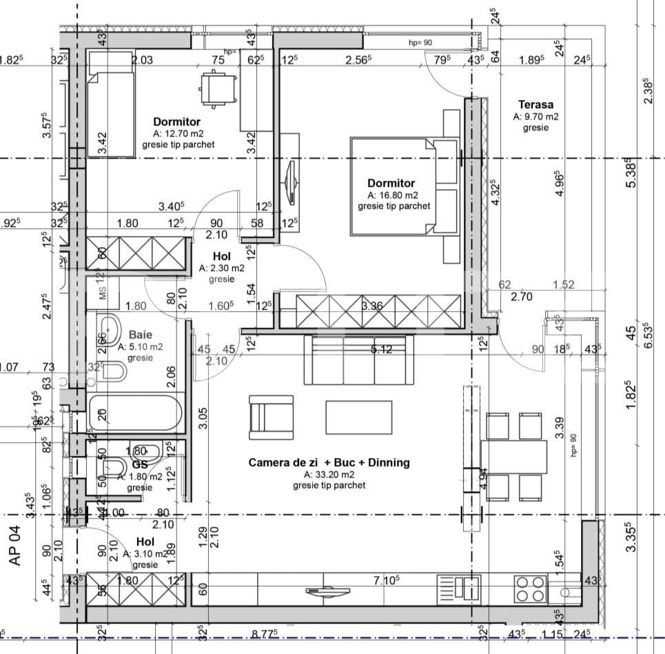 Apartament PREMIUM, design industrial, la cheie, terasa, zona Cetatii