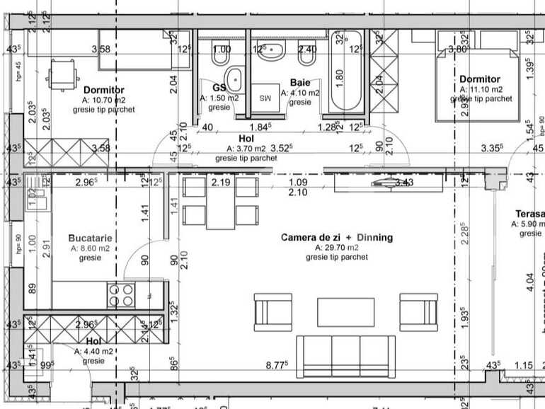 Apartament de vânzare 3 camere Cetatii - 80718AV | BLITZ Timișoara | Poza1