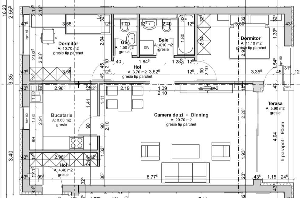 Apartament PREMIUM, design industrial, la cheie, terasa, zona Cetatii
