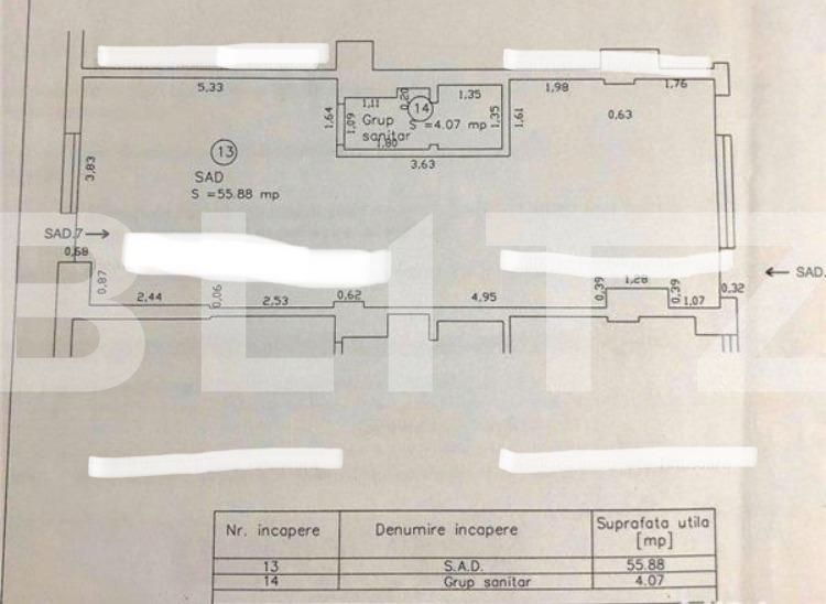 Spațiu comercial de închiriat Aradului - 80958SIC | BLITZ Timișoara | Poza2